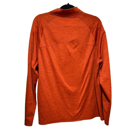 SB Tech Activewear Men's Long Sleeve Orange Shirt Cool Play Training Xlarge - Picture 4 of 6